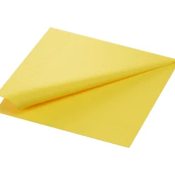 Servietten Im Dinnerformat>DUNI Tissue-Serviette 40 x 40 cm Gelb 3-lagig