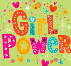 Servietten Im Lunchformat>PAPER + DESIGN Tissue-Serviette 33 x 33 cm Girl Power 3-lagig