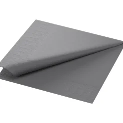Servietten Im Lunchformat>DUNI Tissue-Serviette 33 x 33 cm Granite Grey 3-lagig
