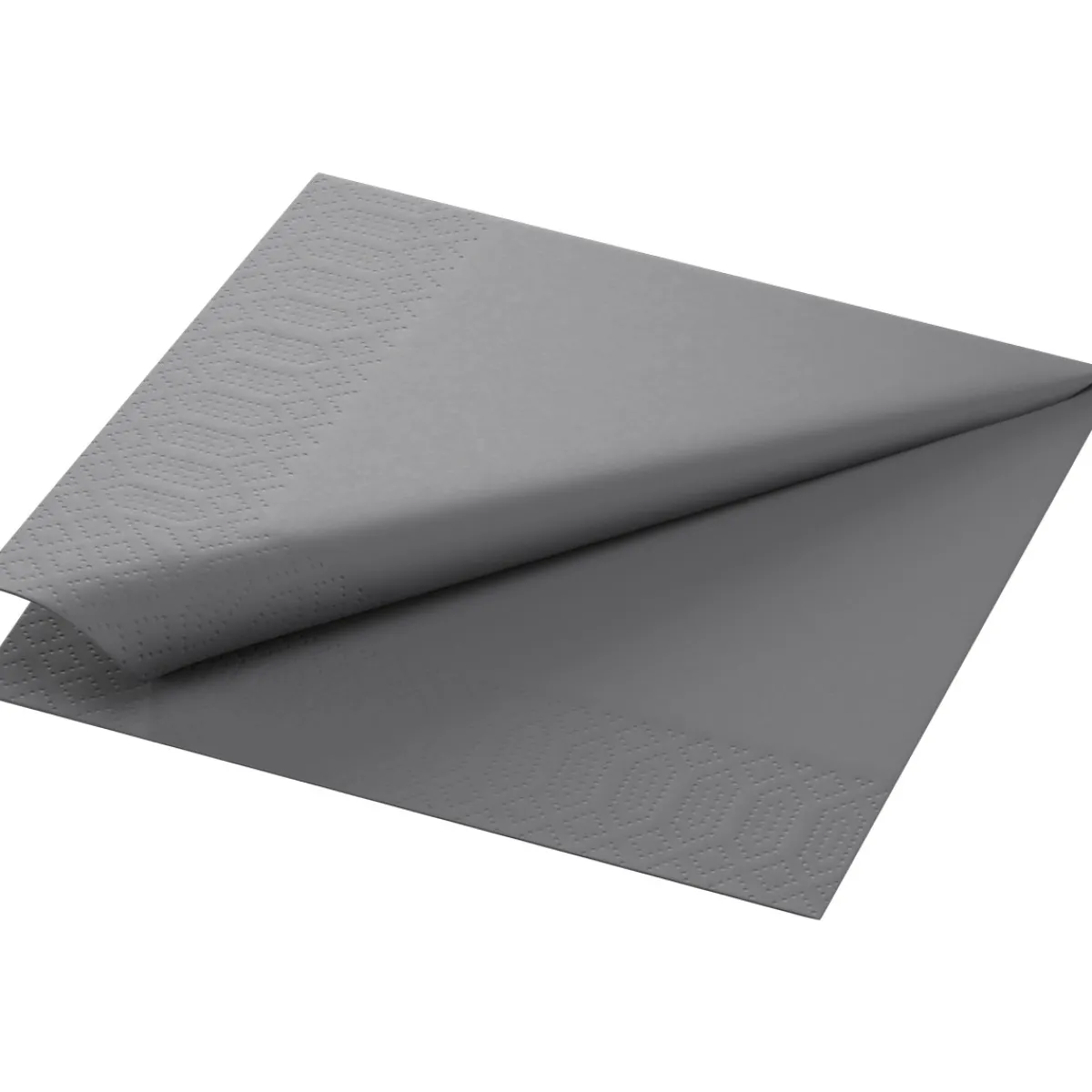 Servietten Im Lunchformat>DUNI Tissue-Serviette 33 x 33 cm Granite Grey 3-lagig