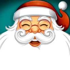 Servietten Im Lunchformat>PAPER + DESIGN Tissue-Serviette 33 x 33 cm Happy Claus 3-lagig