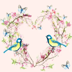 Servietten Im Lunchformat>PAPER + DESIGN Tissue-Serviette 33 x 33 cm In Love 3-lagig