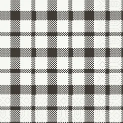 Cocktailservietten>DUNI Tissue-Serviette 24 x 24 cm Izza 3-lagig