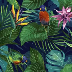 Cocktailservietten>PAPER + DESIGN Tissue-Serviette 24 x 24 cm Jungle Paraiso 3-lagig