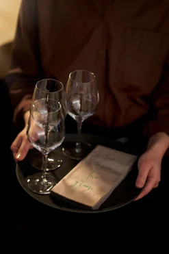 Vorgefaltete Servietten>DUNI Tissue-Serviette 40 x 40 cm Love Green Natural 3-lagig