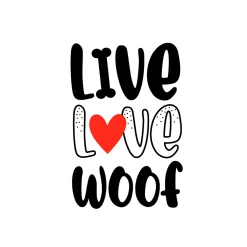 Servietten Im Lunchformat>PAPER + DESIGN Tissue-Serviette 33 x 33 cm Love Woof 3-lagig
