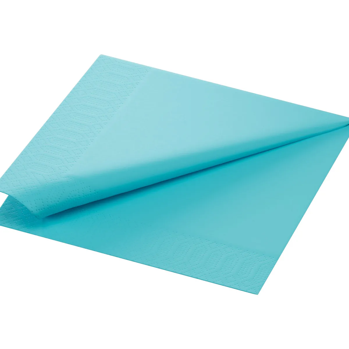Servietten Im Dinnerformat>DUNI Tissue-Serviette 40 x 40 cm Mint Blue 3-lagig