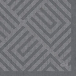 Cocktailservietten>DUNI Tissue-Serviette 24 x 24 cm Mosaic Granite Grey 3-lagig