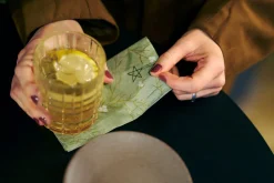 Servietten Im Lunchformat>DUNI Tissue-Serviette 33 x 33 cm Noel Pistachio 3-lagig