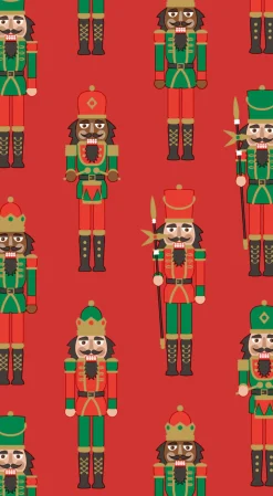 Servietten Im Lunchformat>PAPER + DESIGN Tissue-Serviette 33 x 40 cm Nutcracker Red 3-lagig