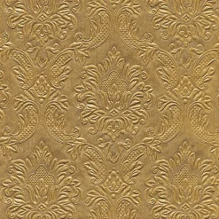 Servietten Im Lunchformat>PAPER + DESIGN Tissue-Serviette 33 x 33 cm Ornament Gold 3-lagig