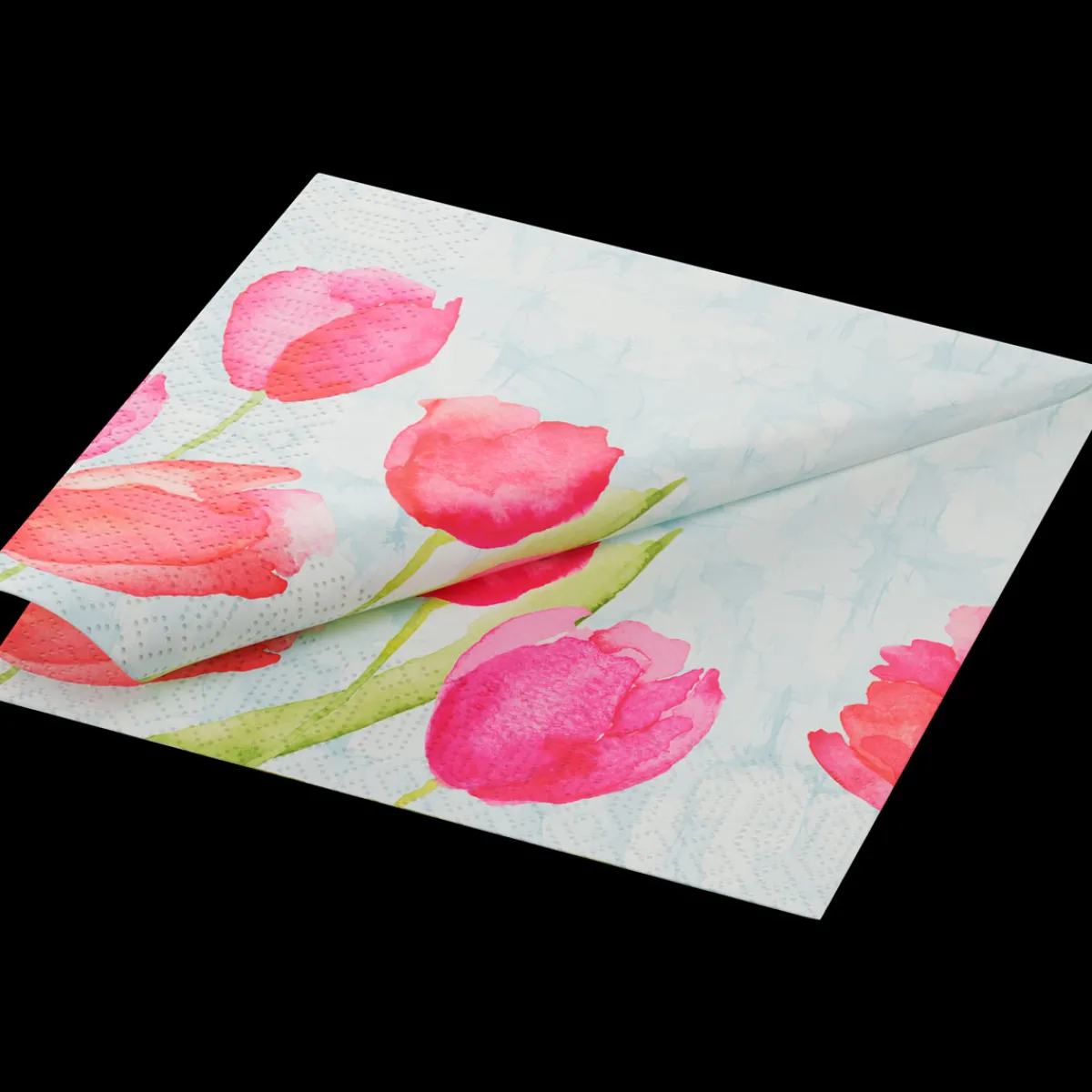 Servietten Im Lunchformat>DUNI Tissue-Serviette 33 x 33 cm Painted Tulips 3-lagig