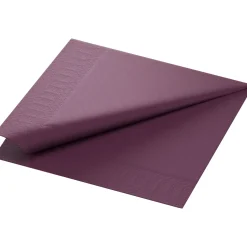 Servietten Im Dinnerformat>DUNI Tissue-Serviette 40 x 40 cm Plum 3-lagig