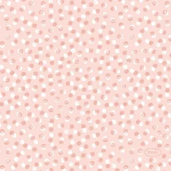 Cocktailservietten>DUNI Tissue-Serviette 24 x 24 cm Playf Dots M Rose 3-lagig