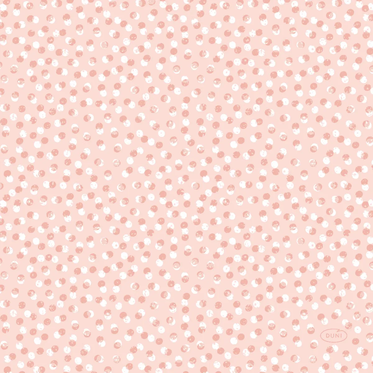 Servietten Im Lunchformat>DUNI Tissue-Serviette 33 x 33 cm Playf Dots M Rose 3-lagig