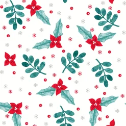 Servietten Im Lunchformat>PAPER + DESIGN Tissue-Serviette 33 x 33 cm Poinsetti 3-lagig