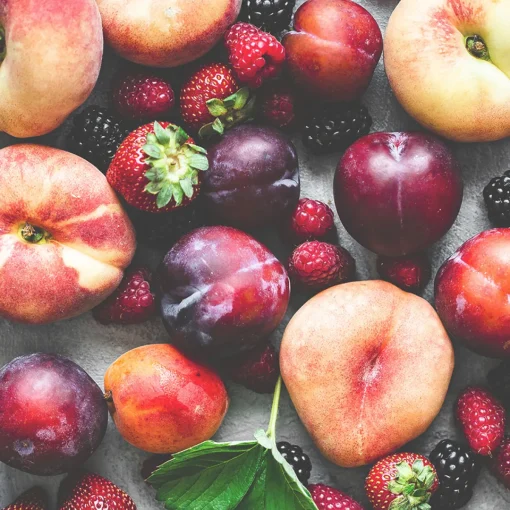 Servietten Im Lunchformat>PAPER + DESIGN Tissue-Serviette 33 x 33 cm Red Fruits 3-lagig