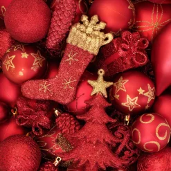 Servietten Im Lunchformat>PAPER + DESIGN Tissue-Serviette 33 x 33 cm Red Balls 3-lagig