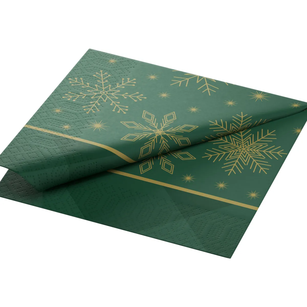 Servietten Im Lunchformat>DUNI Tissue-Serviette 33 x 33 cm Rhombus Green 3-lagig
