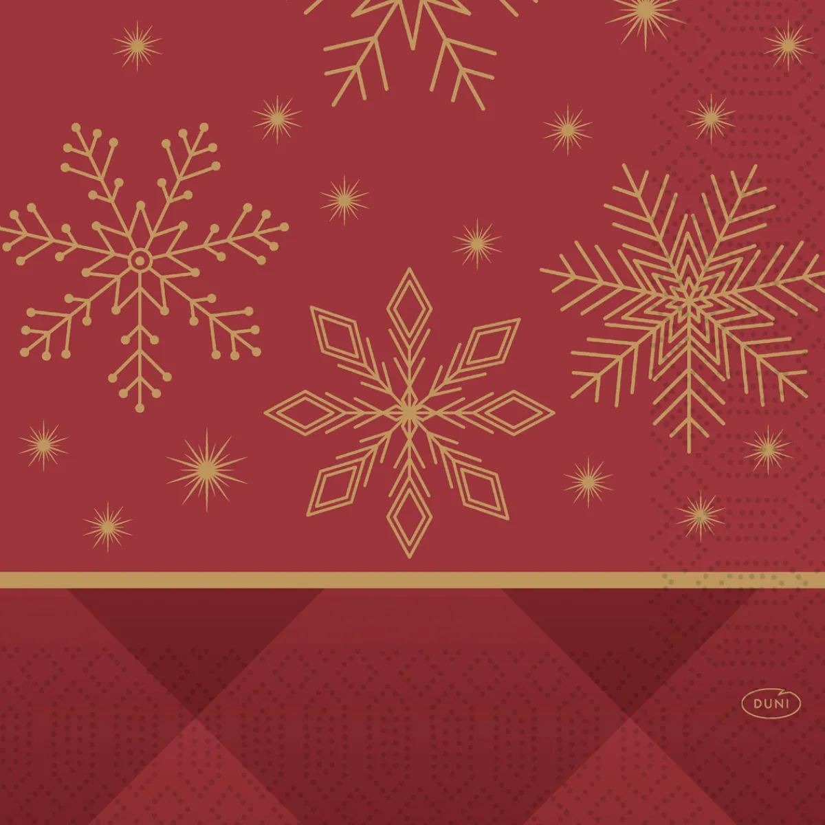 Servietten Im Lunchformat>DUNI Tissue-Serviette 33 x 33 cm Rhombus Bordeaux 3-lagig