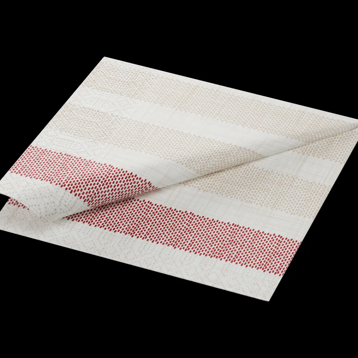 Servietten Im Lunchformat>DUNI Tissue-Serviette 33 x 33 cm Rigato Bordeaux 3-lagig