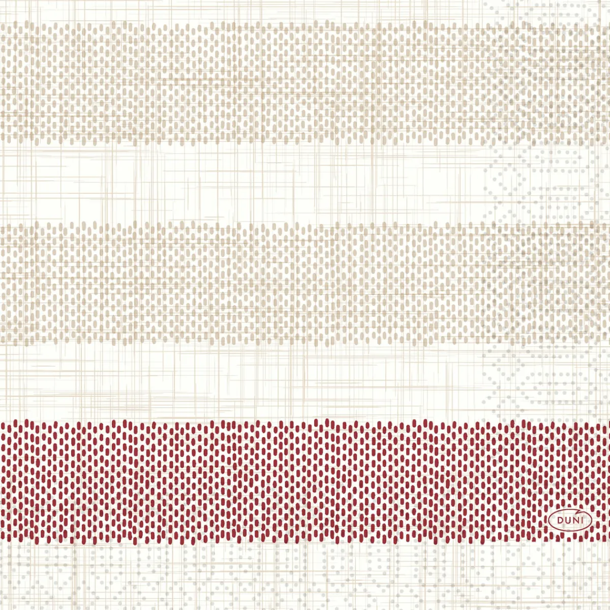 Servietten Im Lunchformat>DUNI Tissue-Serviette 33 x 33 cm Rigato Bordeaux 3-lagig