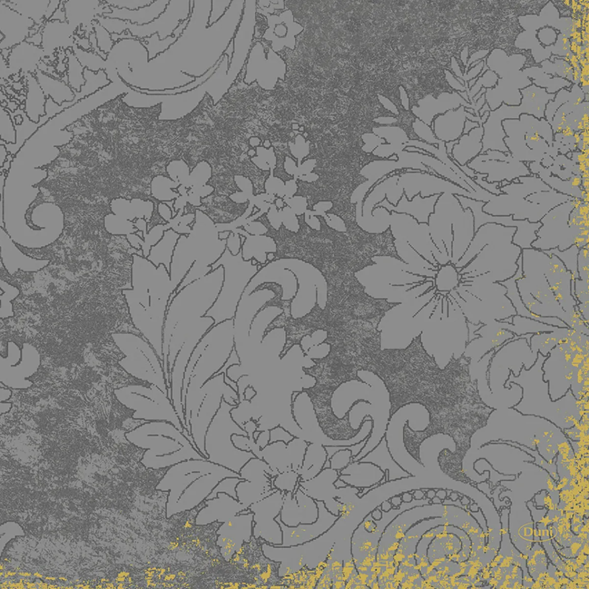 Servietten Im Dinnerformat>DUNI Tissue-Serviette 40 x 40 cm Royal Granite Grey