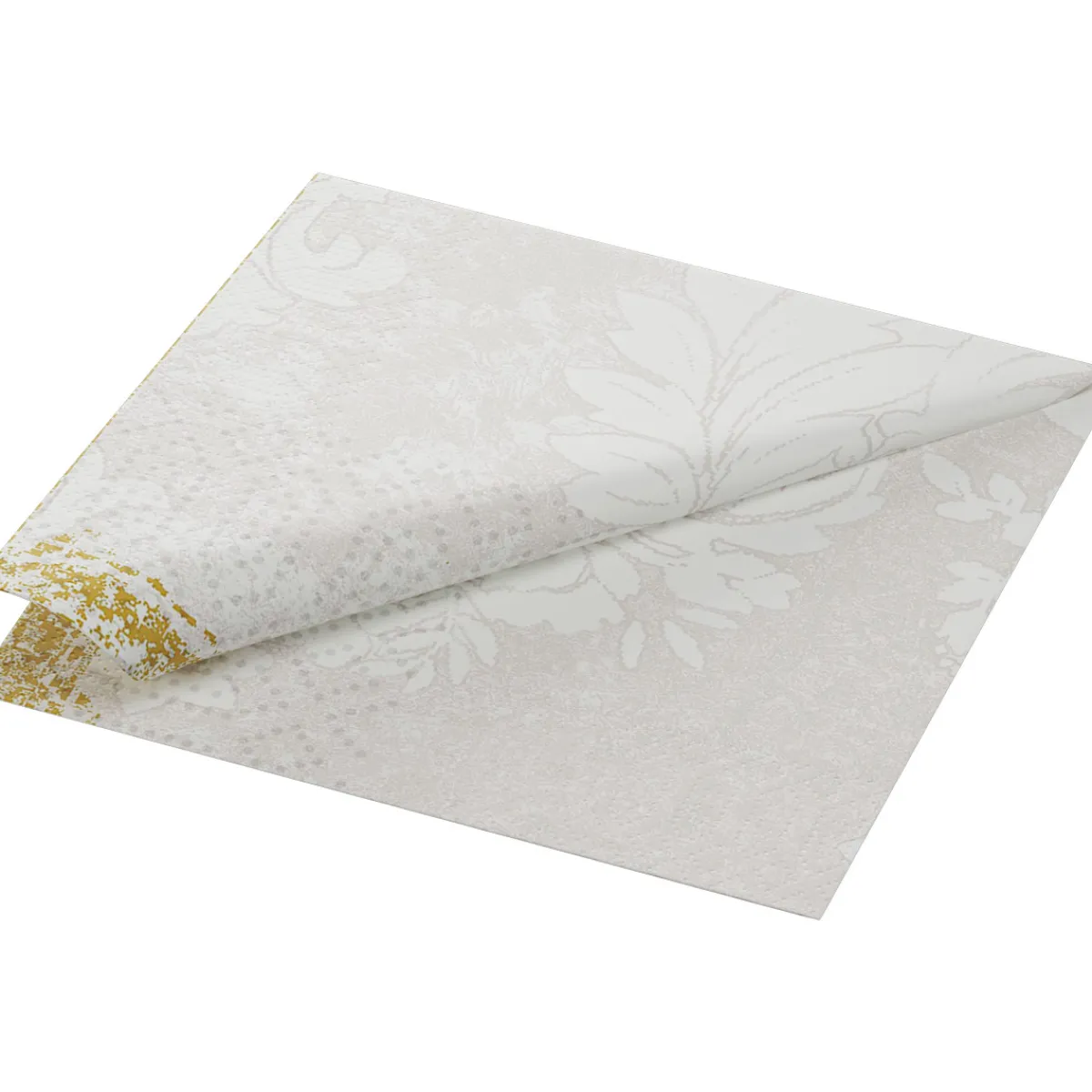 Servietten Im Lunchformat>DUNI Tissue-Serviette 33 x 33 cm Royal White 3-lagig