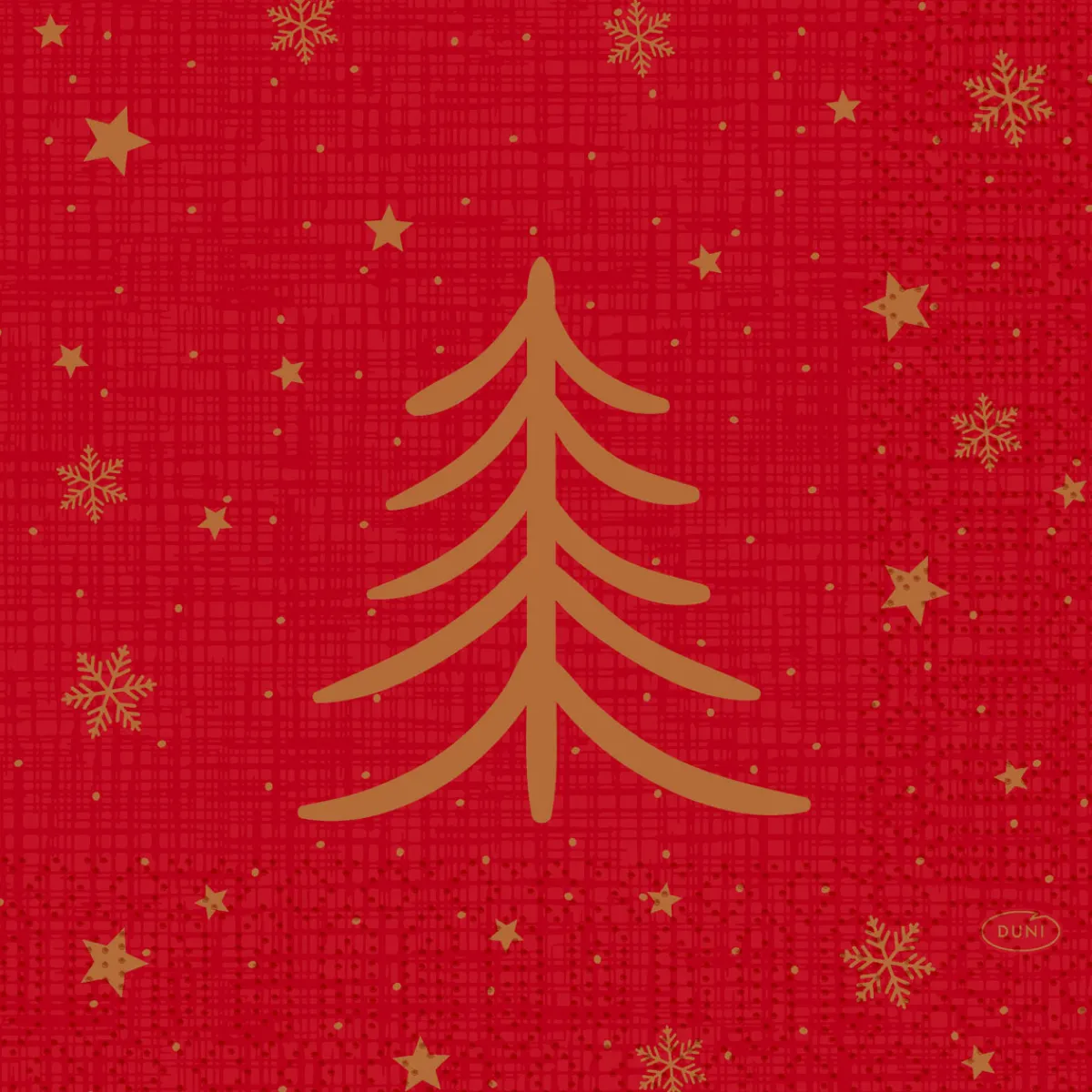 Servietten Im Lunchformat>DUNI Tissue-Serviette 33 x 33 cm Shimmer Trees 3-lagig