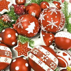 Servietten Im Lunchformat>PAPER + DESIGN Tissue-Serviette 33 x 33 cm Snow White in Red 3-lagig