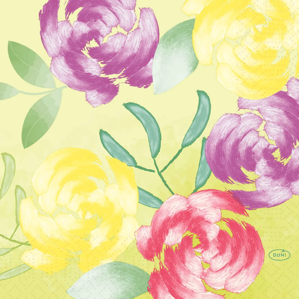 Servietten Im Lunchformat>DUNI Tissue-Serviette 33 x 33 cm Soft Tropics 3-lagig