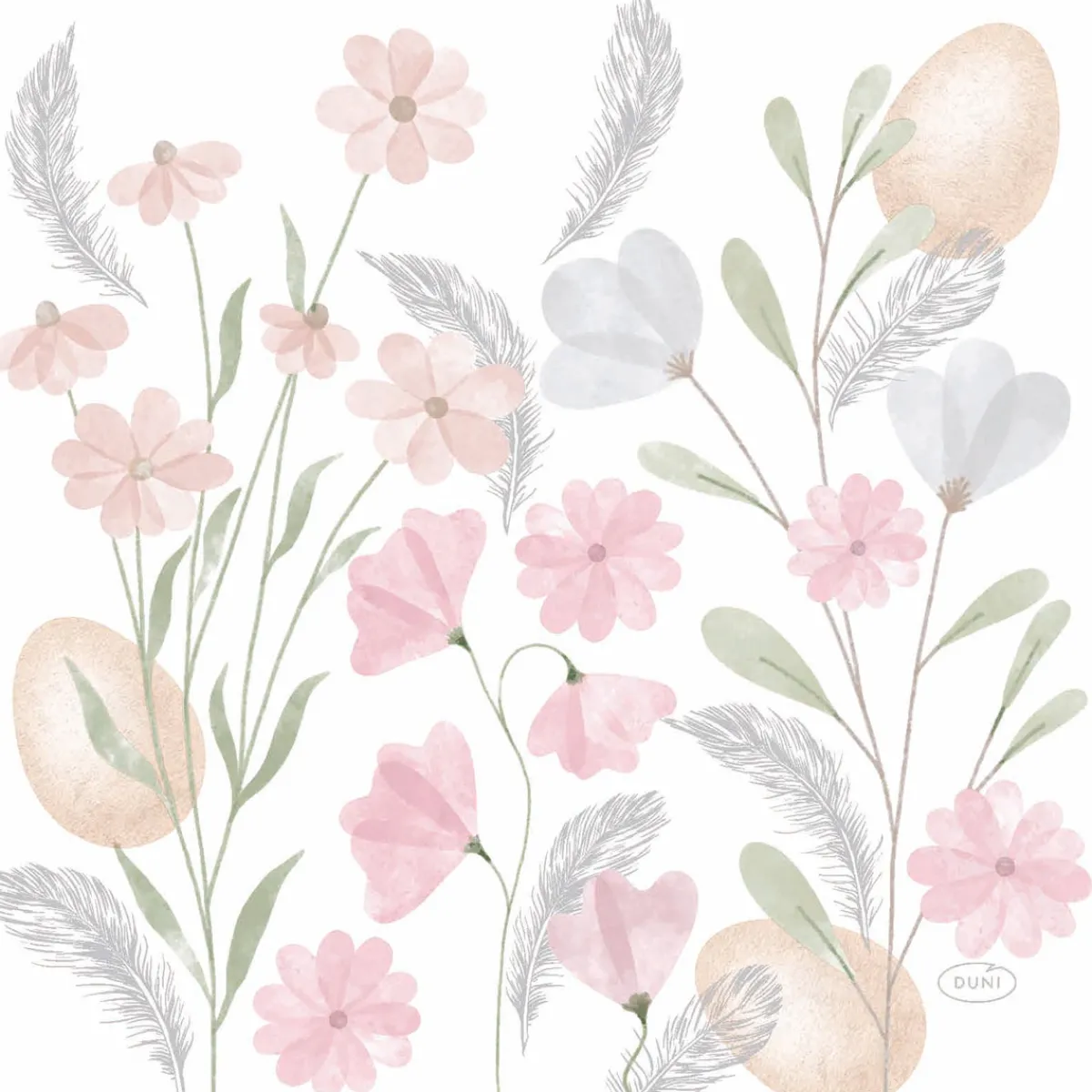 Servietten Im Lunchformat>DUNI Tissue-Serviette 33 x 33 cm Soft Easter 3-lagig