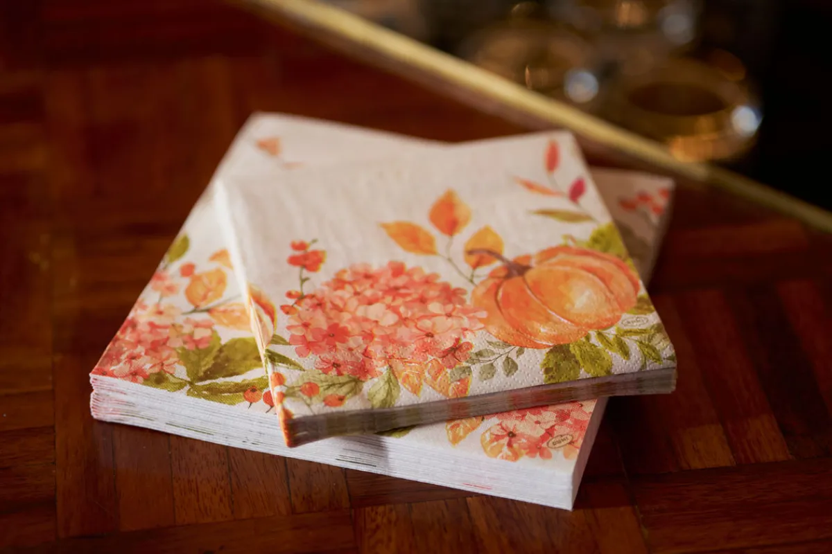 Servietten Im Lunchformat>DUNI Tissue-Serviette 33 x 33 cm Spicy Pumpkin 3-lagig