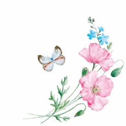 Servietten Im Lunchformat>PAPER + DESIGN Tissue-Serviette 33 x 33 cm Spring Eco 3-lagig