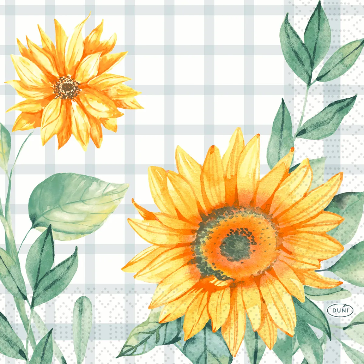 Servietten Im Lunchformat>DUNI Tissue-Serviette 33 x 33 cm Sunflower Day 3-lagig