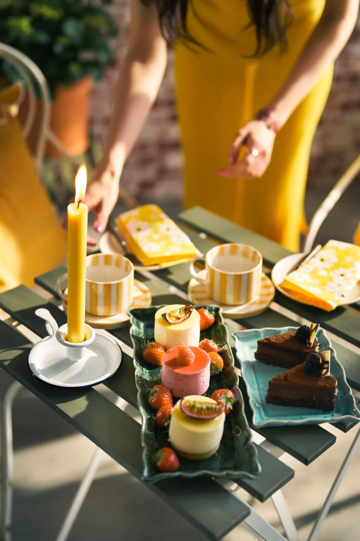 Servietten Im Lunchformat>DUNI Tissue-Serviette 33 x 33 cm Sunny Day 3-lagig