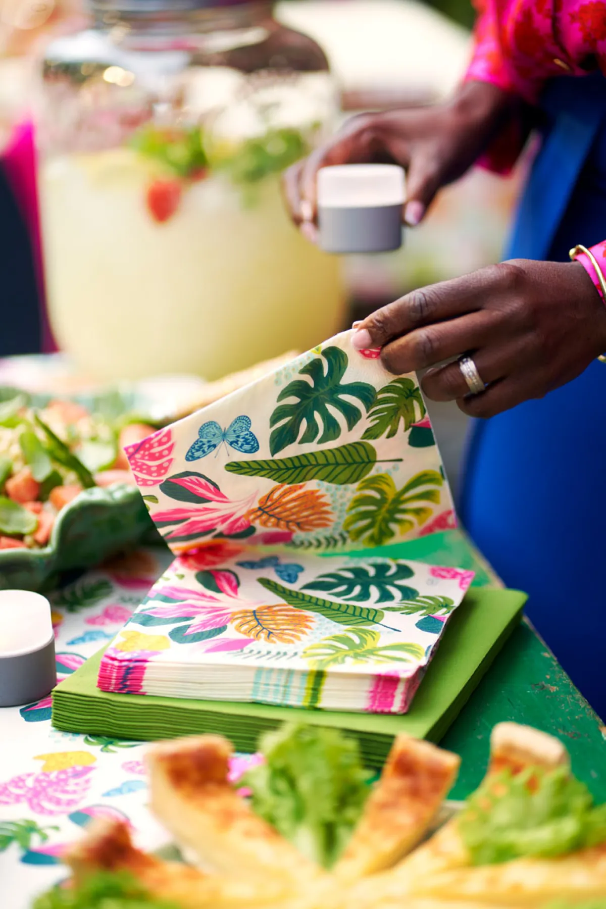 Servietten Im Lunchformat>DUNI Tissue-Serviette 33 x 33 cm Summertime 3-lagig