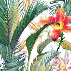 Servietten Im Lunchformat>PAPER + DESIGN Tissue-Serviette 33 x 33 cm Tropical Paradise 3-lagig