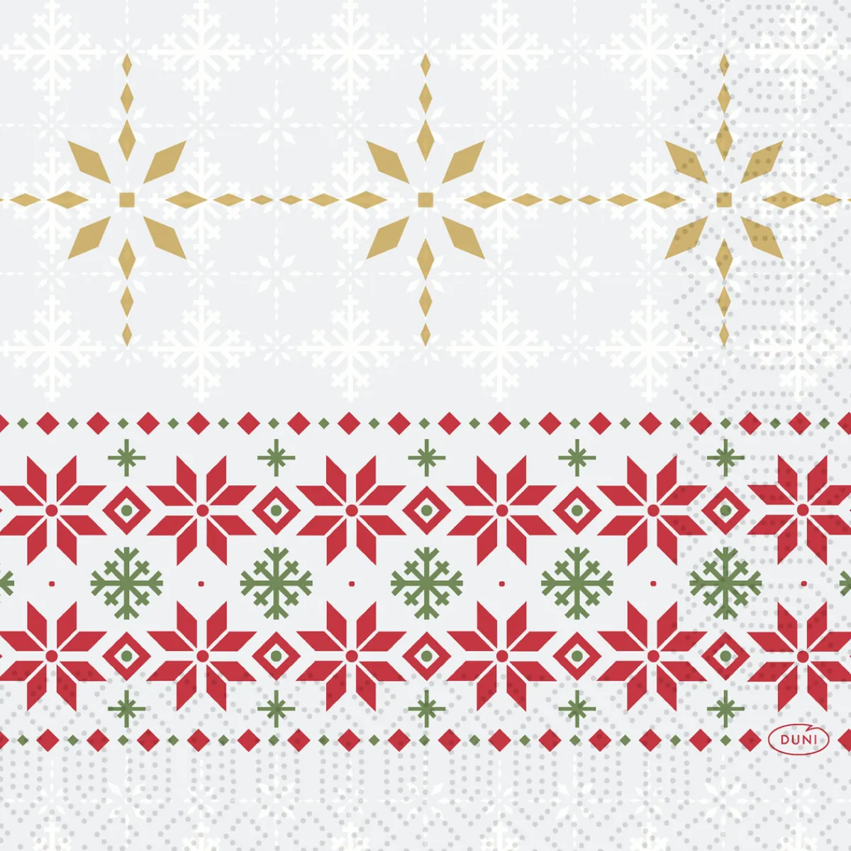 Servietten Im Lunchformat>DUNI Tissue-Serviette 33 x 33 cm Tradition 3-lagig