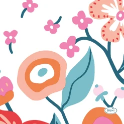 Cocktailservietten>DUNI Tissue-Serviette 24 x 24 cm Vibrant Bloom 3-lagig