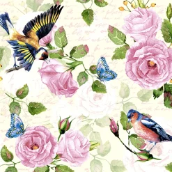 Servietten Im Lunchformat>PAPER + DESIGN Tissue-Serviette 33 x 33 cm Vintage Garden 3-lagig