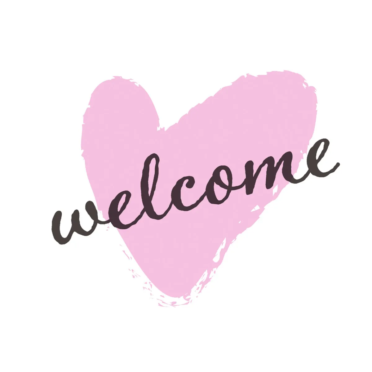 Cocktailservietten>PAPER + DESIGN Tissue-Serviette 24 x 24 cm Welcome Heart 3-lagig