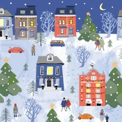 Servietten Im Lunchformat>DUNI Tissue-Serviette 33 x 33 cm Winter Wonders 3-lagig