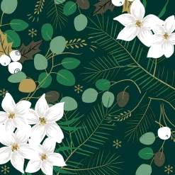 Servietten Im Lunchformat>PAPER + DESIGN Tissue-Serviette 33 x 33 cm Wintergarden 3-lagig