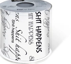 Toilettenpapier>PAPER + DESIGN Toilettenpapier Shit Happens 3-lagig