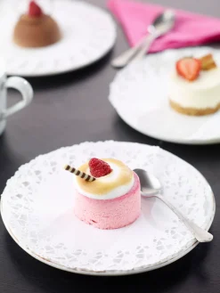 Tortenspitzen & Plattenpapier>DUNI Tortenspitzen rechteckig 25 x 35 cm Weiß