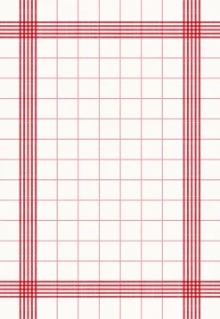 Handtuchservietten>DUNI Towel Napkins 38 x 54 cm Towel Napkin Red