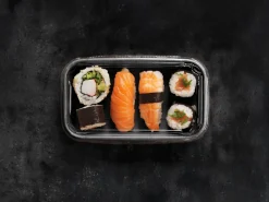 Boxen>DUNI Tray Contrast Slim Small 240 ml Schwarz