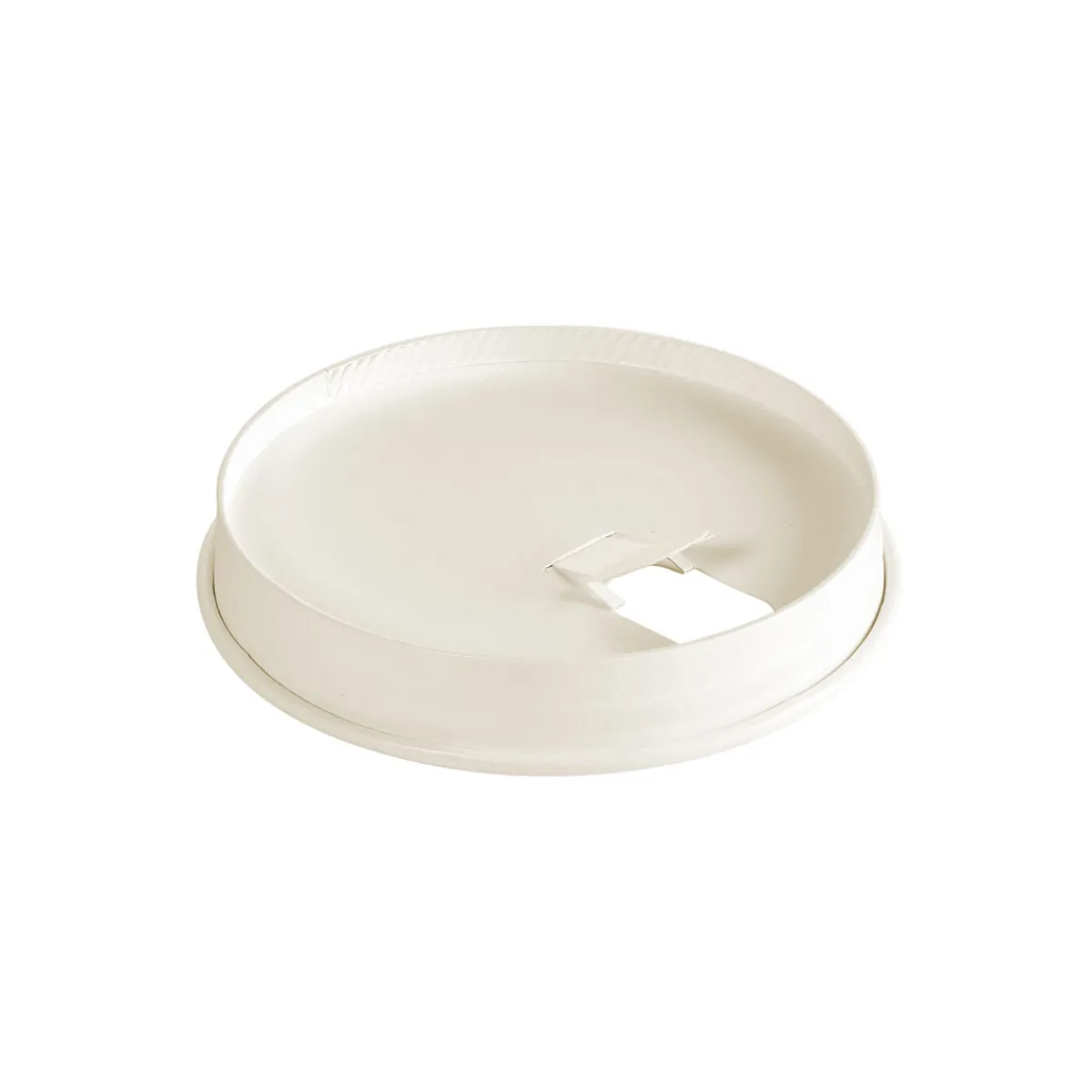 Pappbecher Und -Gläser>DUNI Trinkdeckel, flach 35/47/59 cl Weiß