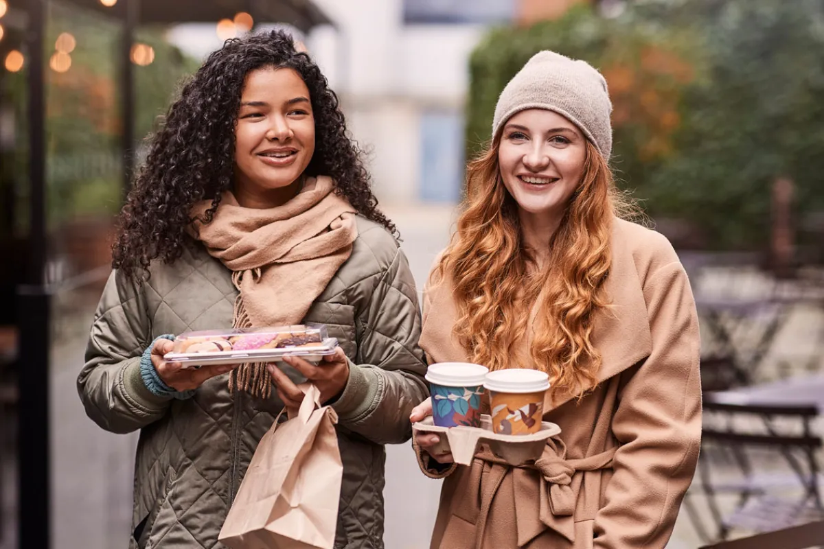Pappbecher Und -Gläser>DUNI Trinkdeckel, flach 35/47/59 cl Weiß